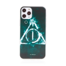 Kryt Harry Potter pre Apple iPhone 11 Pro Max - gumový - Relikvia smrti - čierny