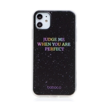 Kryt BABACO pro Apple iPhone 11 - gumový - Perfekt - černý