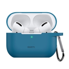 Pouzdro ESR pro Apple AirPods Pro 1 / 2 - karabina - silikonové - tmavě modré