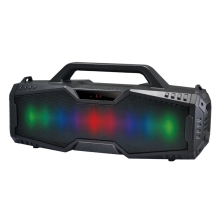 Bluetooth reproduktor / soundbox REBELTEC - 30W RMS - LED podsvícení - TWS bezdrátový - černý