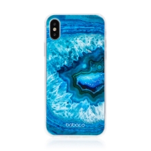 Kryt BABACO pre Apple iPhone X / Xs - gumový - akvamarínový