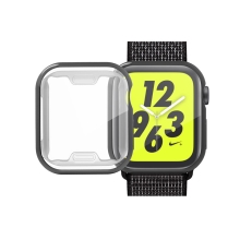 Kryt pro Apple Watch 4 / 5 / 6 / SE 44mm - černý - gumový