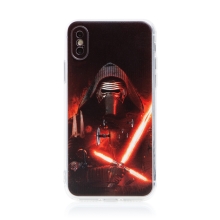 Kryt STAR WARS pro Apple iPhone X / Xs - Kylo Ren - gumový - černý