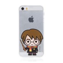 Kryt Harry Potter pre Apple iPhone 5 / 5S / SE - gumový - Harry Potter - priehľadný