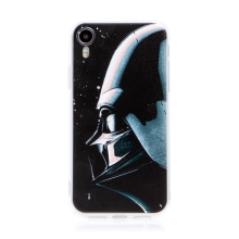 Kryt STAR WARS pro Apple iPhone Xr - Darth Vader - gumový - černý