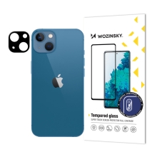 Tvrzené sklo (Tempered Glass) WOZINSKY pro Apple iPhone 13 - na zadní kameru - černé