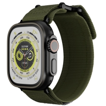 Řemínek TECH PROTECT Scout pro Apple Watch 49mm / 46mm / 45mm / 44mm / 42mm - nylonový - khaki zelený