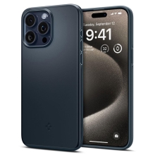 Kryt SPIGEN Thin Fit pre Apple iPhone 15 Pro Max - plast / silikón - čierny