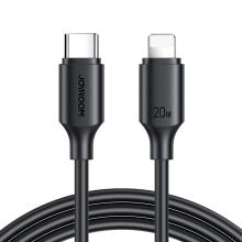 Synchronizační a nabíjecí kabel JOYROOM USB-C / Lightning - 20W - černý - 2m