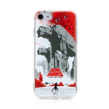 Kryt STAR WARS pre Apple iPhone 7 / 8 / SE (2020) / SE (2022) - Last of the Jedi - Battlefield - gumový