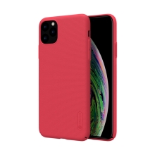 Kryt NILLKIN Super Frosted pro Apple iPhone 11 Pro Max - plastový - červený