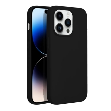 Kryt FORCELL pro Apple iPhone 14 Pro - silikonový - černý