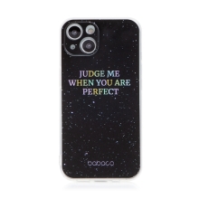 Kryt BABACO pro Apple iPhone 13 - gumový - Perfekt - černý