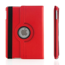 Pouzdro pro Apple iPad Air 1.gen. - 360° otočný držák / stojánek - červené