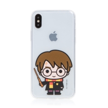 Kryt Harry Potter pro Apple iPhone X / Xs - gumový - Harry Potter - průhledný