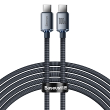 Synchronizačný a nabíjací kábel BASEUS pre Apple iPad / MacBook - USB-C - 2 m - čierny
