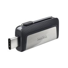 Flash disk 256 GB SANDISK pro Apple iPhone / iPad / MacBook - USB-C / USB-A - kovový - stříbrný