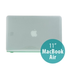 Tenké ochranné plastové puzdro pre Apple MacBook Air 11,6 - lesklé - zelené