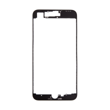 Rámeček předního panelu pro Apple iPhone 8 Plus - plastový - černý - kvalita A+