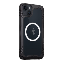 Kryt TACTICAL MagForce Chunky Mantis pro Apple iPhone 14 Plus - plastový / gumový - průhledný / černý