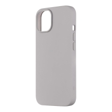 Kryt TACTICAL Velvet Smoothie pro Apple iPhone 14 - příjemný na dotek - silikonový - mlhavě šedý