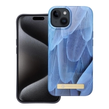 Kryt FORCELL Mirage pre Apple iPhone 14 - Podpora MagSafe - plast / guma - modré perie