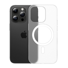 Kryt RAIGOR INVERSE pro Apple iPhone 15 Pro - podpora MagSafe - plastový / gumový - čirý