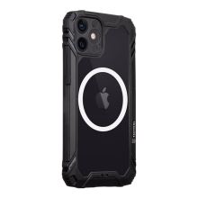 Kryt TACTICAL MagForce Chunky Mantis pro Apple iPhone 12 Pro - plastový / gumový - průhledný / černý