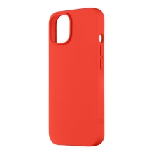 Kryt TACTICAL Velvet Smoothie pro Apple iPhone 14 - příjemný na dotek - silikonový - chilli červený