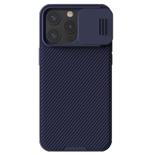 Kryt NILLKIN CamShield pro Apple iPhone 15 Pro Max - krytka fotoaparátu - podpora MagSafe - tmavě fialový