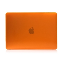 Obal / kryt pro MacBook Air / Air M1 (2018-2021) 13" (A1932, A2179, A2337) - plastový - oranžový
