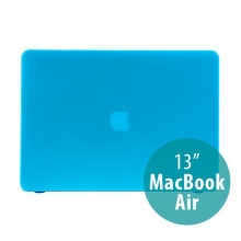 Tenký ochranný plastový obal pro Apple MacBook Air 13.3 - matný - modrý