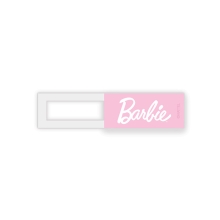 Krytka kamery BARBIE pro Apple iPhone / MacBook - plastová - růžová
