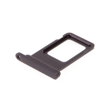 Rámeček / šuplík na Nano SIM pro Apple iPhone 11 - černý - kvalita A+
