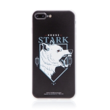 Kryt Game of Thrones pre Apple iPhone 7 Plus / 8 Plus - Stark Crest - Evil - gumový