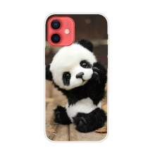 Kryt pro iPhone 12 / 12 Pro - gumový - malá panda