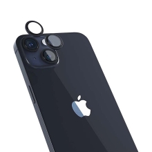 Tvrzené sklo (Temperd Glass) EPICO pro Apple iPhone 14 / 14 Plus - na čočky kamery - temně inkoustové