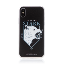 Kryt Game of Thrones pre Apple iPhone Xs Max - Stark Crest - Evil - gumový