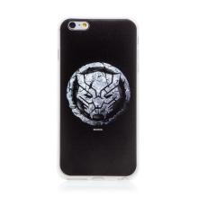 Kryt MARVEL pro Apple iPhone 6 Plus / 6S Plus - Black Panther - gumový - černý