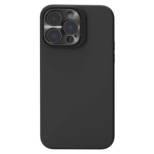 Kryt NILLKIN pro Apple iPhone 14 Pro - podpora MagSafe - stojánek - silikonový - černý