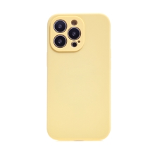 Kryt Mag Invisible pro Apple iPhone 13 Pro - podpora MagSafe - gumový - světle žlutý
