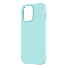 Kryt TACTICAL Velvet Smoothie pro Apple iPhone 14 Pro - příjemný na dotek - silikonový - azurově modrý