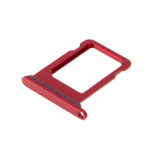 Rámeček / šuplík na Nano SIM pro Apple iPhone iPhone 13 mini - červený - kvalita A+