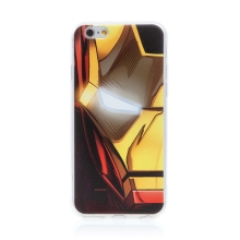 Kryt MARVEL pro Apple iPhone 6 / 6S - dramatický Iron Man - gumový