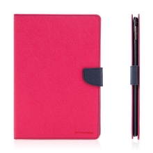 Pouzdro MERCURY Fancy Diary pro Apple iPad Pro 9,7 - stojánek a prostor na doklady - růžové / modré