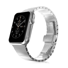 Řemínek pro Apple Watch 41mm / 40mm / 38mm - ocelový - stříbrný