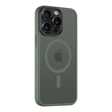 Kryt TACTICAL Hyperstealth pre Apple iPhone 15 Pro Max - Podpora MagSafe - Zelený