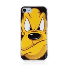 Kryt DISNEY pro Apple iPhone 7 / 8 / SE (2020) / SE (2022) - pes Pluto - gumový - černý
