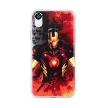 Kryt MARVEL pro Apple iPhone Xr - Iron Man - gumový