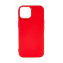 Kryt pro Apple iPhone 15 Plus - silikonový - červený